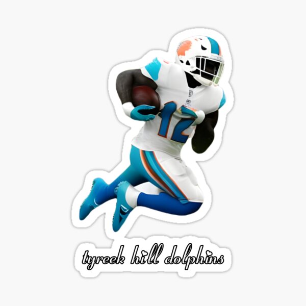 Tyreek Hill Dolphins Sticker for Sale by AC-625