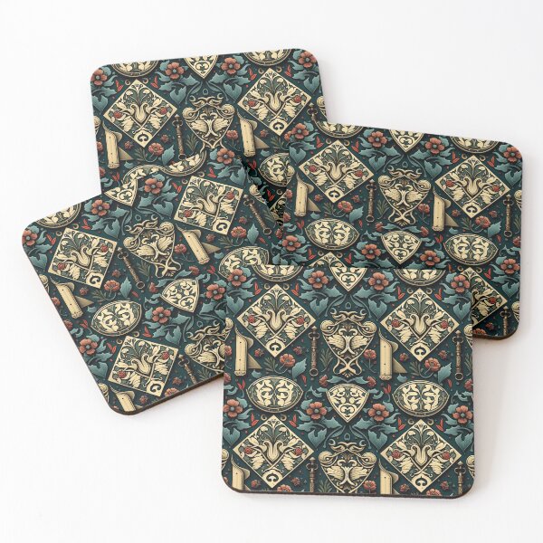 Item preview, Arts and Crafts Seamless Pattern 1 designed and sold by LusterGirl.