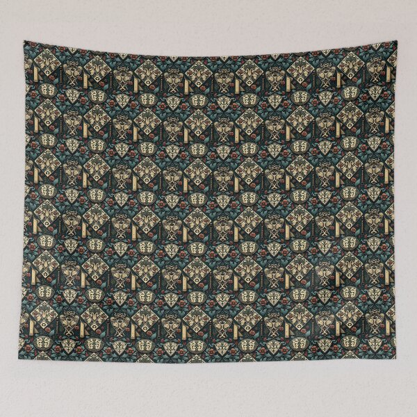 Item preview, Arts and Crafts Seamless Pattern 1 designed and sold by LusterGirl.