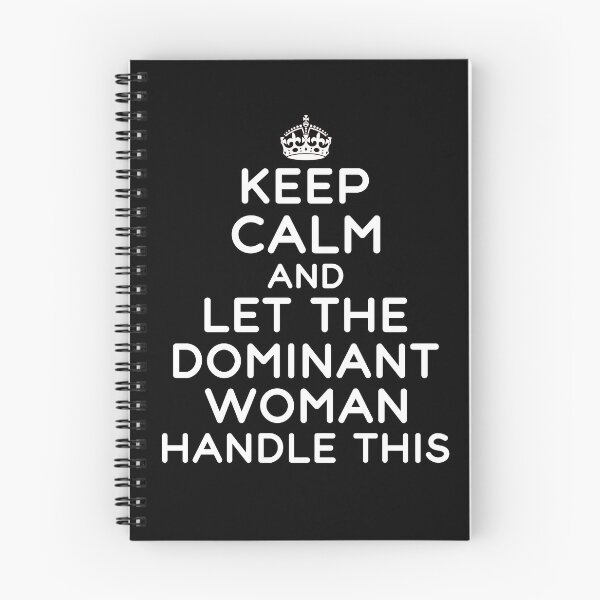 Item preview, Keep Calm And Let The Dominant Woman Handle This Funny Dominant Women Submissive Kinky Quote designed and sold by TheMagicKrew.