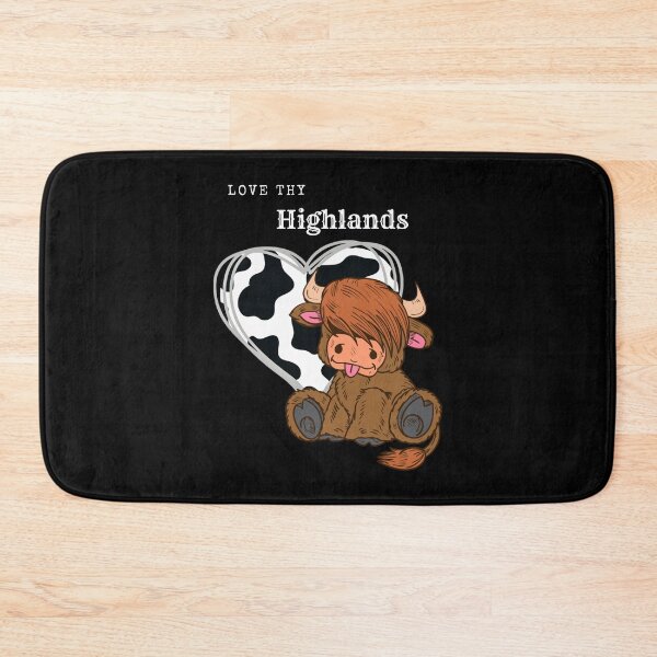 Item preview, Love Thy Highlands - Scottish Highland Cows - Calves - Mini Cow Lovers designed and sold by hintprint.