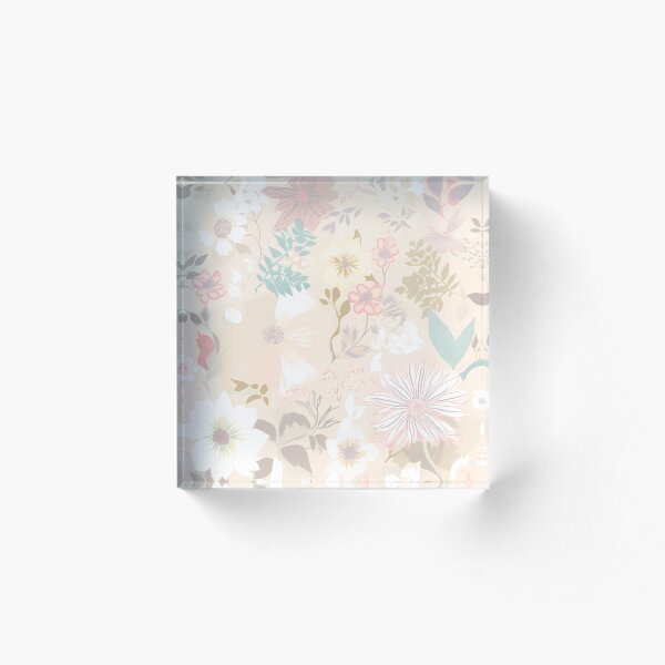 Item preview, Light Floral Pattern designed and sold by neuraldaydreams.