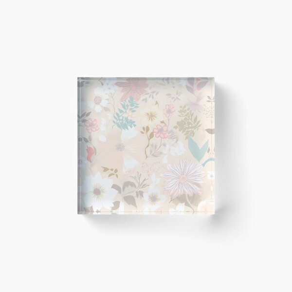 Item preview, Light Floral Pattern designed and sold by neuraldaydreams.