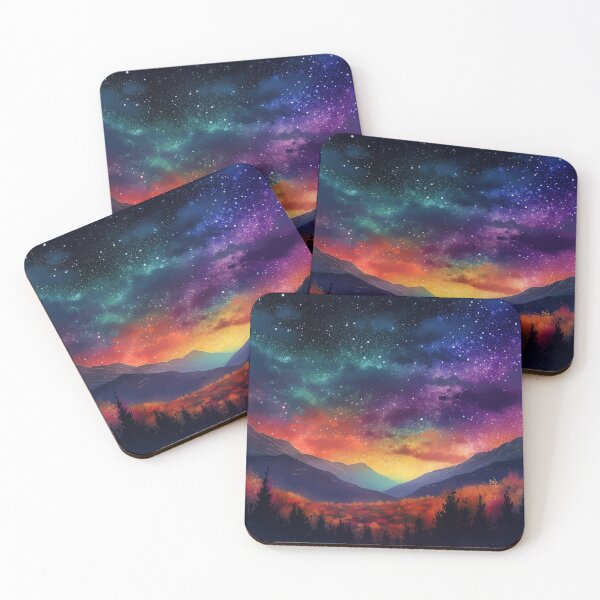 Item preview, Sparkling Starry Sky, A Romantic Journey Chasing the Stars designed and sold by SML(Smiling Cool) PinkBubble.