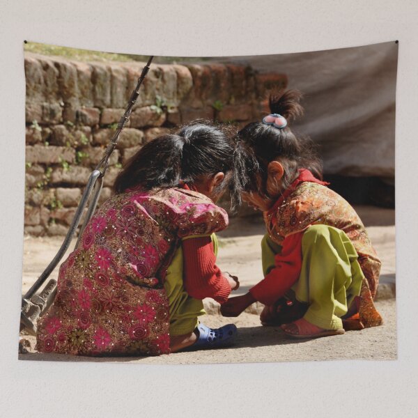 Item preview, Innocent Games in the Streets of Kathmandu designed and sold by franck380.