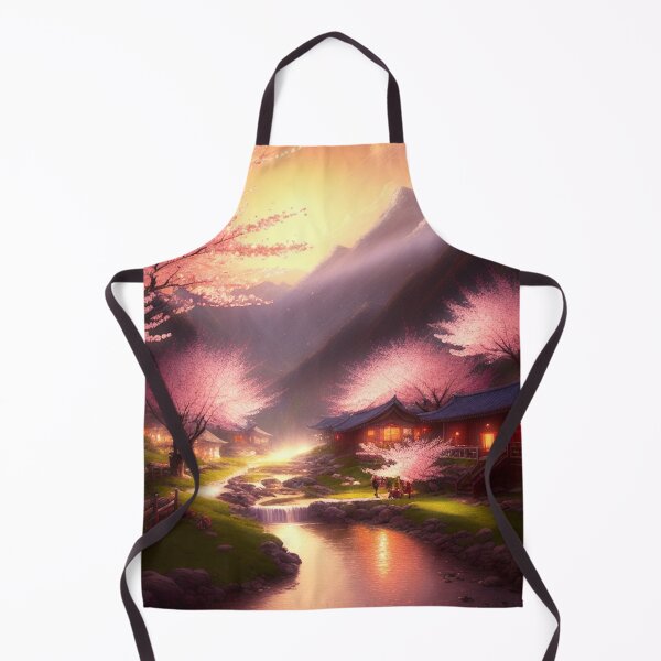 Item preview, Beautiful Mountain Village designed and sold by Dioscuri Digital.