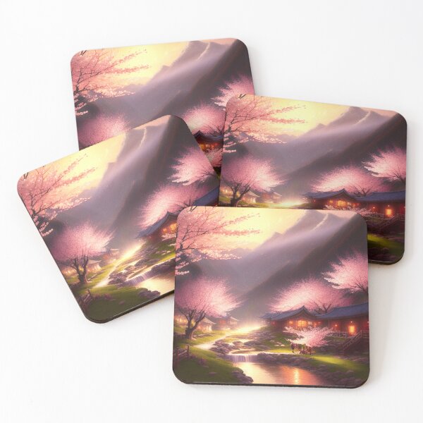 Item preview, Beautiful Mountain Village designed and sold by Dioscuri Digital.