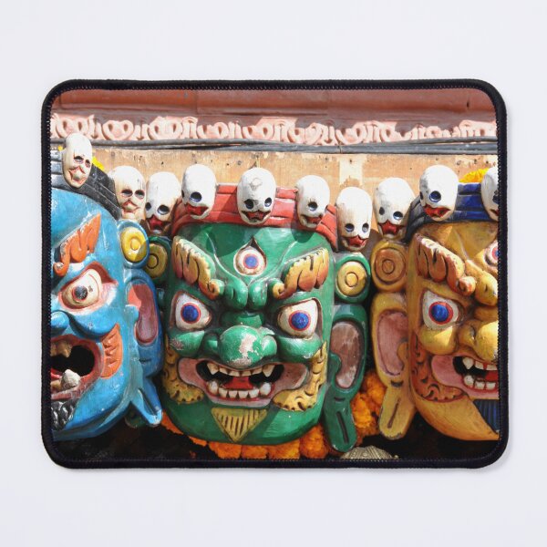 Item preview, Mystical Faces of Kathmandu designed and sold by franck380.