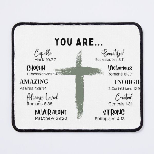 Item preview, You Are Scripture (olive green) designed and sold by Wordsofjoy.
