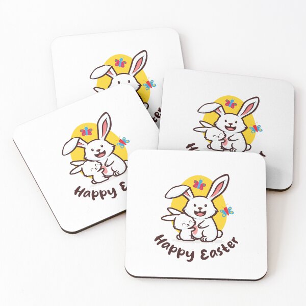 Item preview, Happy Easter Bunny (on light colors) designed and sold by messy-nessie.