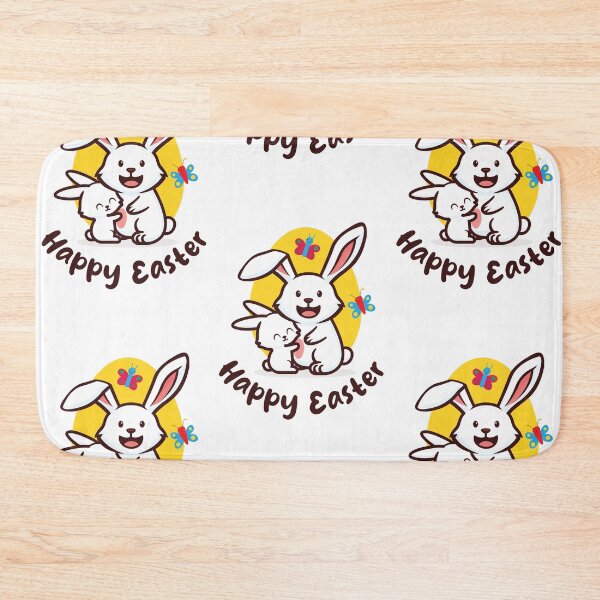 Item preview, Happy Easter Bunny (on light colors) designed and sold by messy-nessie.