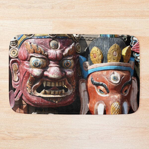Item preview, Mystical Faces of Kathmandu designed and sold by franck380.