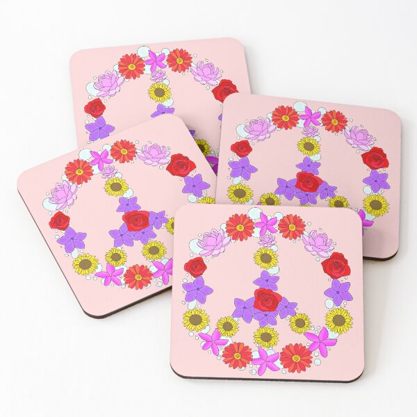 Item preview, Flowers, peace & bubbles designed and sold by Blondegroundhog.