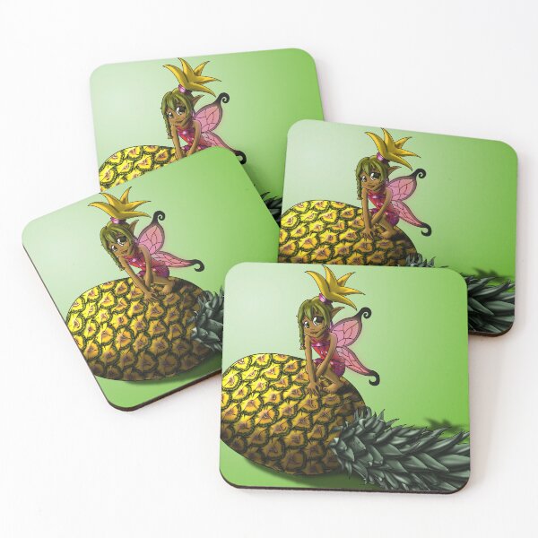 Item preview, African American Fairy and Pineapple designed and sold by treasured-gift.