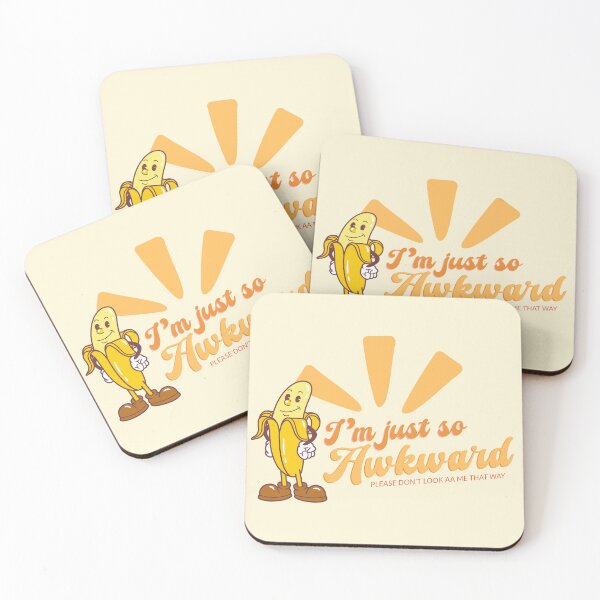Item preview, Retro Banana - I’m Just So Awkward designed and sold by Birdbrook Academy.