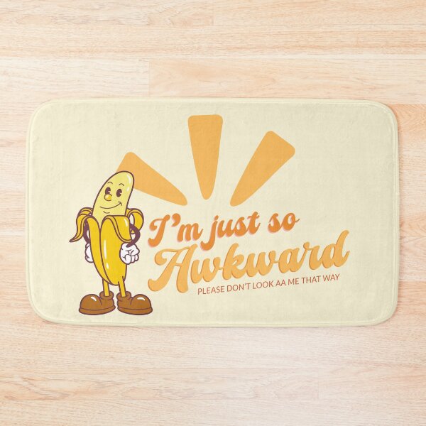 Item preview, Retro Banana - I’m Just So Awkward designed and sold by Birdbrook Academy.