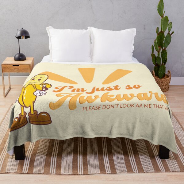Item preview, Retro Banana - I’m Just So Awkward designed and sold by Birdbrook Academy.