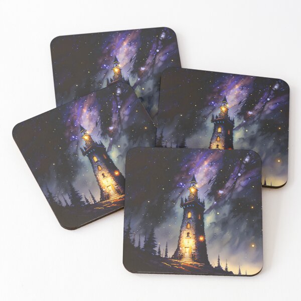 Item preview, The Wizard's Tower designed and sold by BlackWyvernArt.