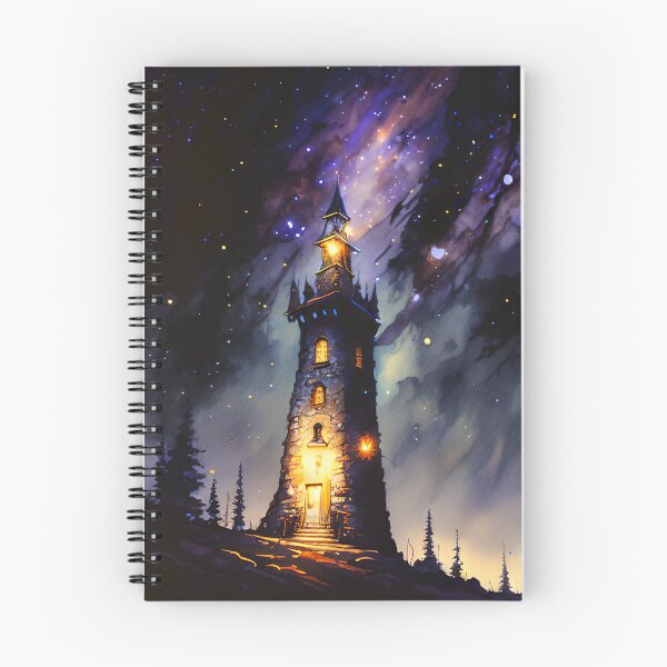 Item preview, The Wizard's Tower designed and sold by BlackWyvernArt.