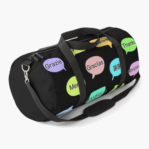 Item preview, “Thanks” in 11 languages ​​for language lover, travelers & shop owner designed and sold by LiberaCaballo.