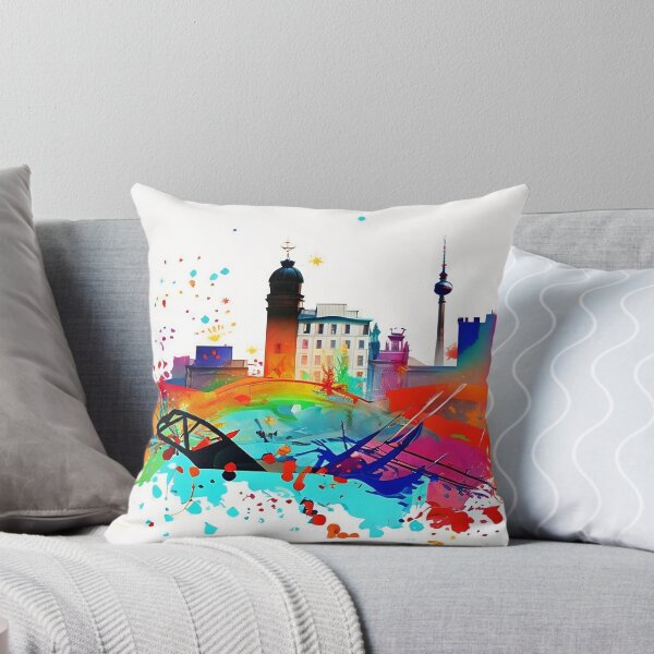 Item preview, Colorful city Berlin designed and sold by AlvrxDesign.