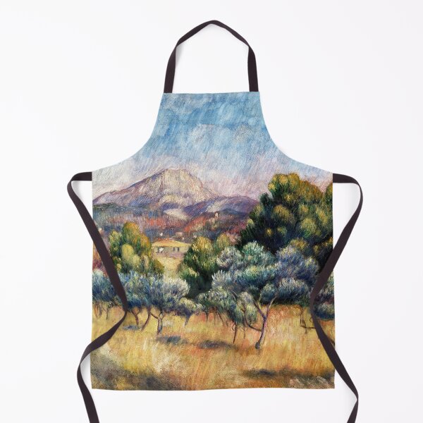 Item preview, Montagne Sainte-Victoire by Pierre-Auguste Renoir (1889) designed and sold by Meliara Prints.