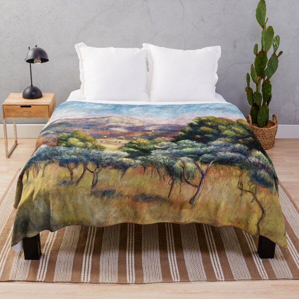 Item preview, Montagne Sainte-Victoire by Pierre-Auguste Renoir (1889) designed and sold by Meliara Prints.