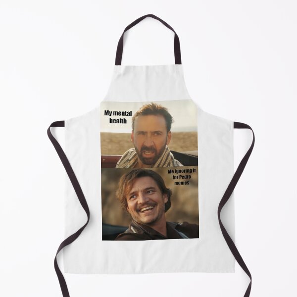 Item preview, Pedro Pascal & Nicolas Cage Meme designed and sold by Khaos Kreative.