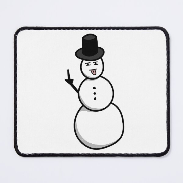 Item preview, Irritated Snowman - "Colored" designed and sold by Aliehan.