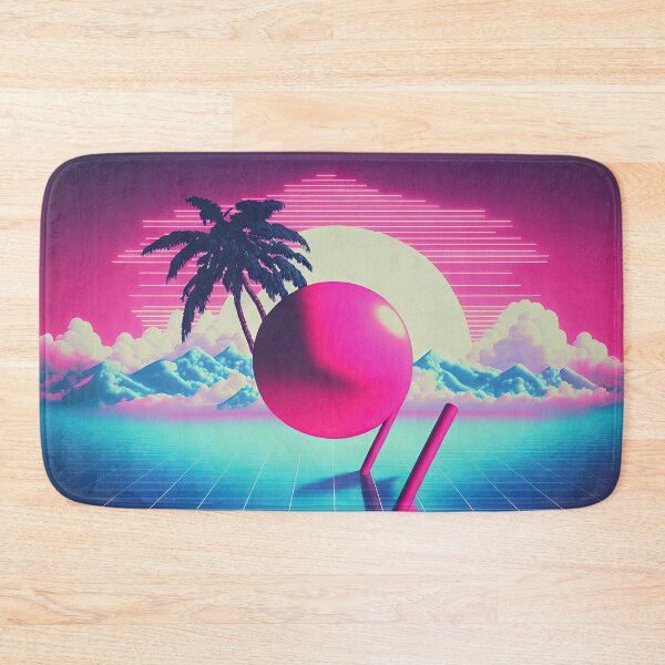 Item preview, Virtual Utopia: A Vaporwave Landscape of Dreams designed and sold by Mullet Monkey.