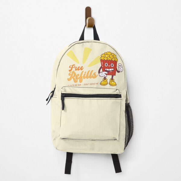 Item preview, Retro Popcorn - Free Refills designed and sold by Birdbrook Academy.