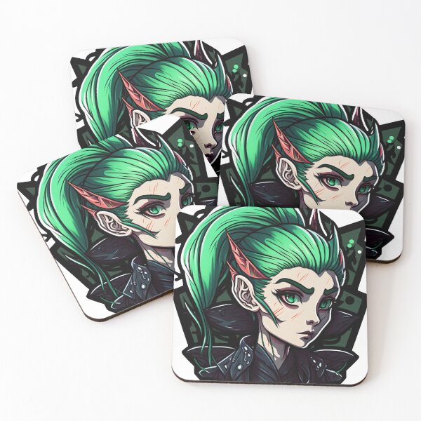 Item preview, Ethereal Nightfall: Enticing Gothic Elven Wonders designed and sold by NorthFoxGraphic.