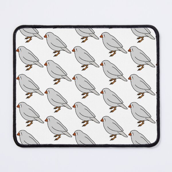 Item preview, female chestnut flanked zebra finch designed and sold by Kelsea Taylor.