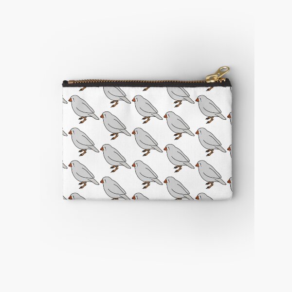 Item preview, female chestnut flanked zebra finch designed and sold by Kelsea Taylor.