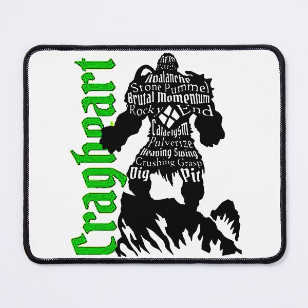 Item preview, Affiche Gloomhaven Cragheart Silhouette Cadeaux designed and sold by corleyrudy.