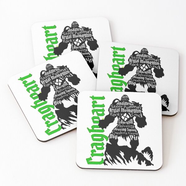 Item preview, Affiche Gloomhaven Cragheart Silhouette Cadeaux designed and sold by corleyrudy.