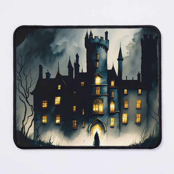 Item preview, The Haunted Castle designed and sold by BlackWyvernArt.