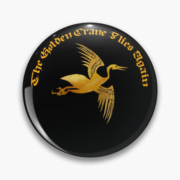 Item preview,  Golden Crane of Malkier Flies Again - Wheel of Time designed and sold by outofflow.