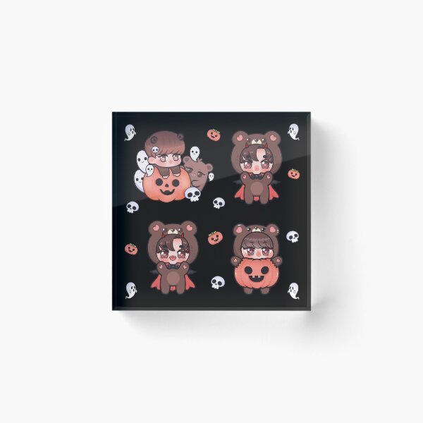 Artikelvorschau, Nini-Bär-Halloween-Muster entworfen und verkauft von OhhMyXoXo.