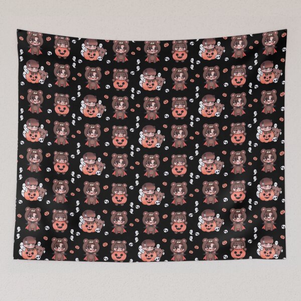 Item preview, Nini Bear Halloween Pattern  designed and sold by OhhMyXoXo.