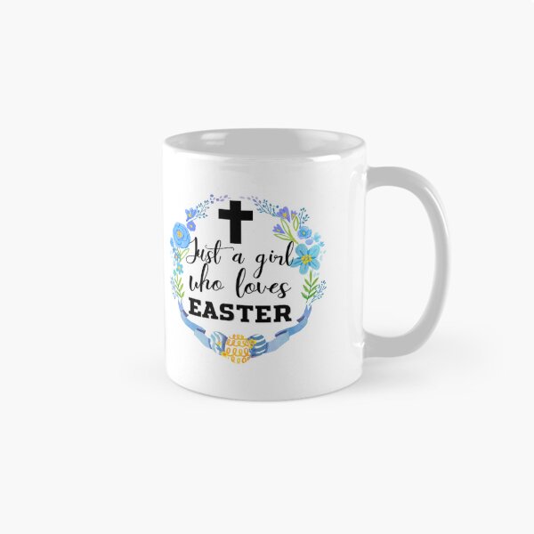 Item preview, Just A Girl Who Loves Easter Happy Easter Easter Egg designed and sold by Rechtop.