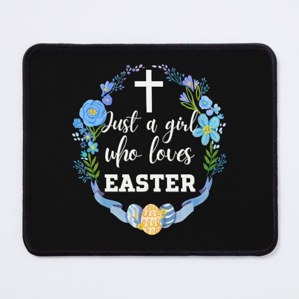 Item preview, Just A Girl Who Loves Easter Happy Easter Easter Egg designed and sold by Rechtop.