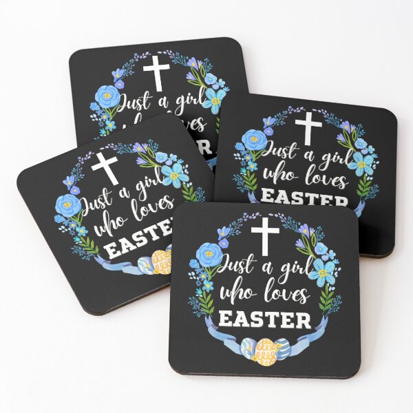Item preview, Just A Girl Who Loves Easter Happy Easter Easter Egg designed and sold by Rechtop.