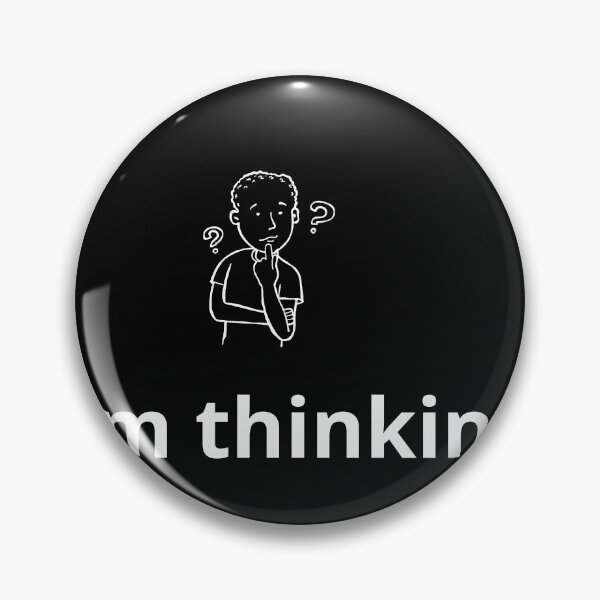Item preview, I`m thinking Tshirt designed and sold by SaidBoukilou.