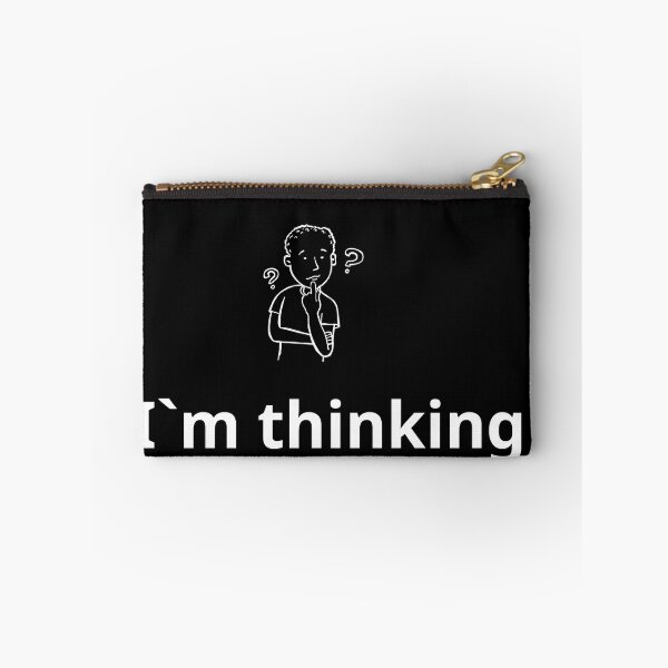 Item preview, I`m thinking Tshirt designed and sold by SaidBoukilou.