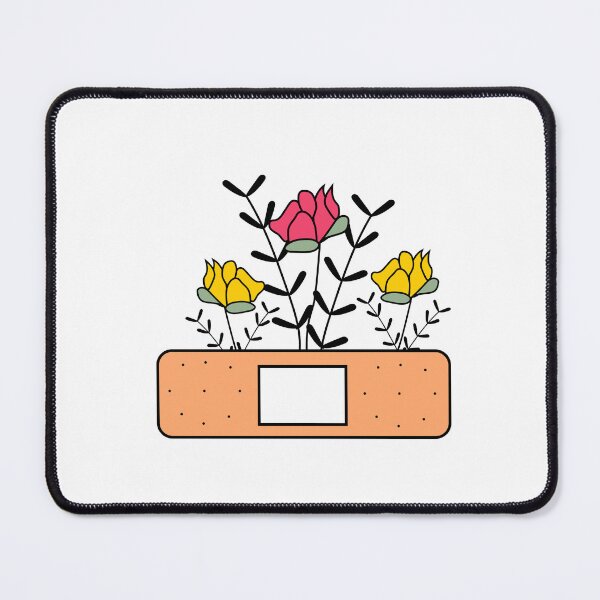Item preview, Aesthetic Beautiful Flowers Growing From Bandage designed and sold by arwaIB.