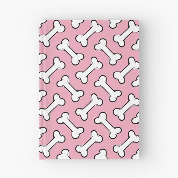 Item preview, Fun Oversized Pink Dog Treat Bones Pattern designed and sold by PixelGumCo.