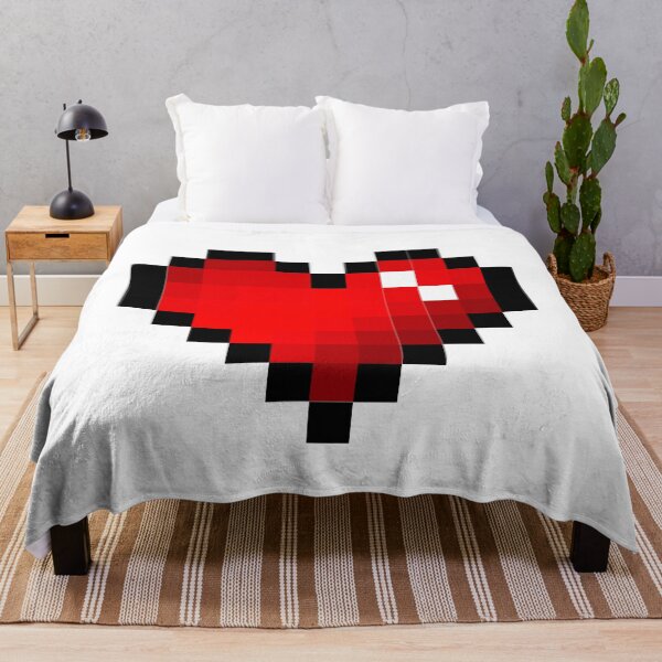 Item preview, Red Pixel Heart designed and sold by Kawaii-Crafts.