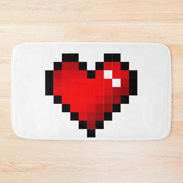 Item preview, Red Pixel Heart designed and sold by Kawaii-Crafts.