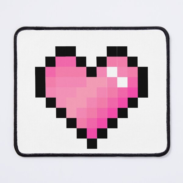 Item preview, Pink Pixel Heart designed and sold by Kawaii-Crafts.